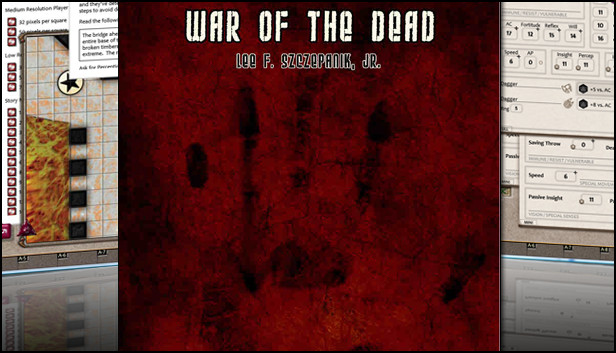 Fantasy Grounds - War of the Dead Chapter 1 for Savage Worlds Steam capsule image