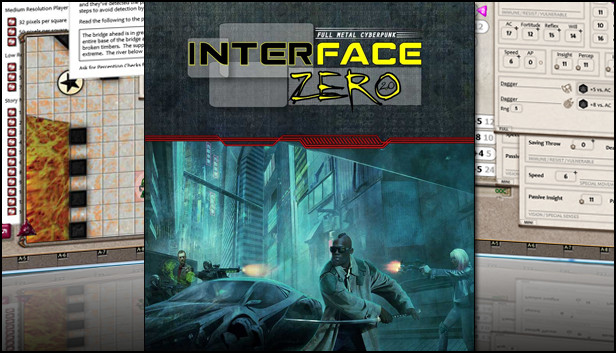 Fantasy Grounds - Interface Zero 2.0 for Savage Worlds Steam capsule image