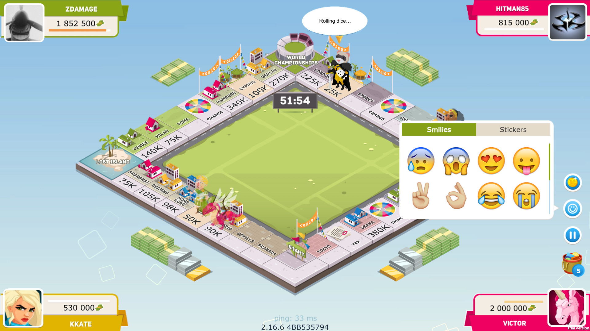 Business Tour - Board Game with Online Multiplayer a Steamen