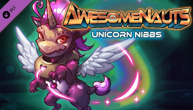 Awesomenauts - Unicorn Nibbs Steam capsule image