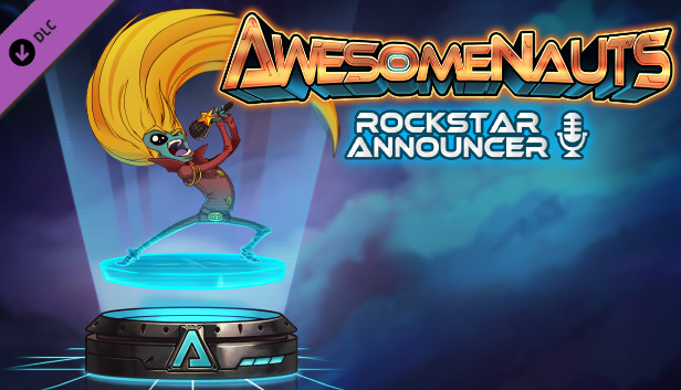 Awesomenauts - Rockstar Announcer Steam capsule image