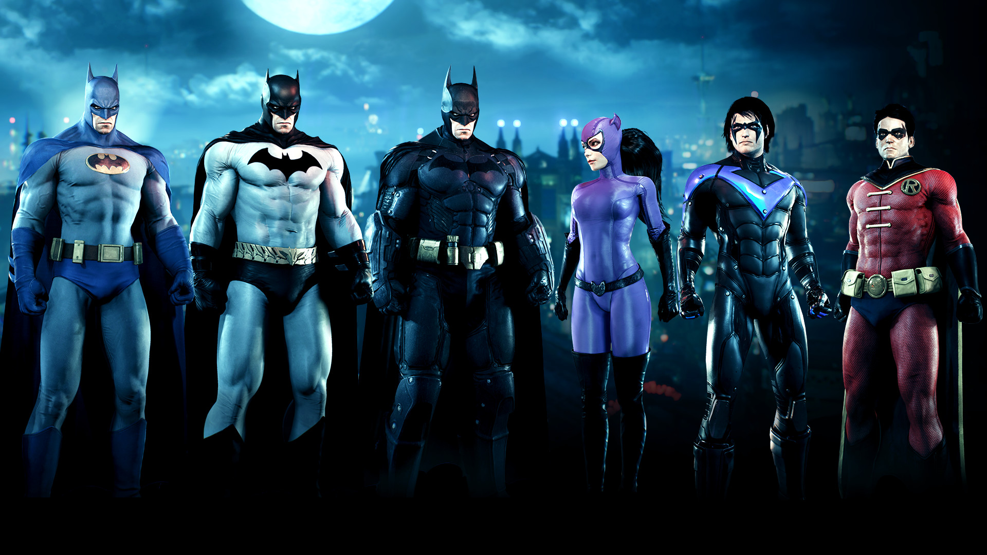 Steam Batman Arkham Knight Bat Family Skin Pack