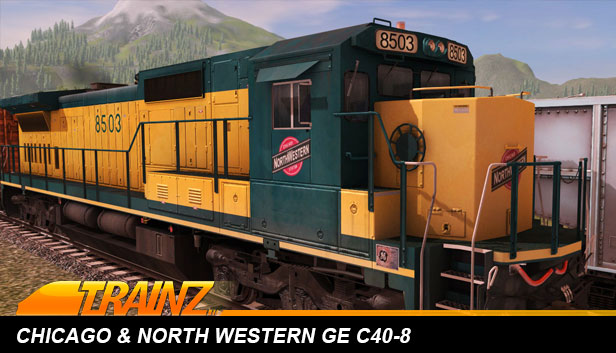 TANE DLC: Chicago & North Western GE C40-8 Steam capsule image