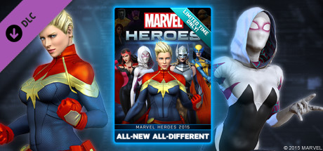 Marvel Heroes 2016 - All-New All-Different Pack Price history (App 405511)  · SteamDB