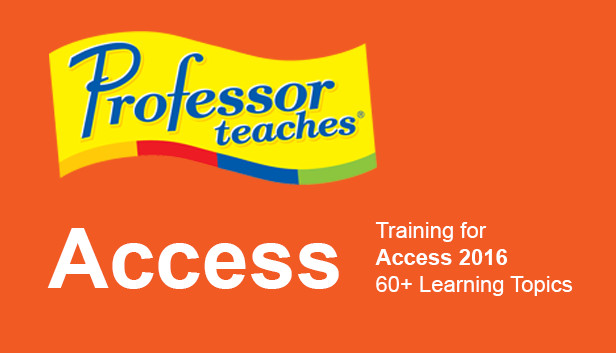 Professor Teaches Access 2016 Steam capsule image