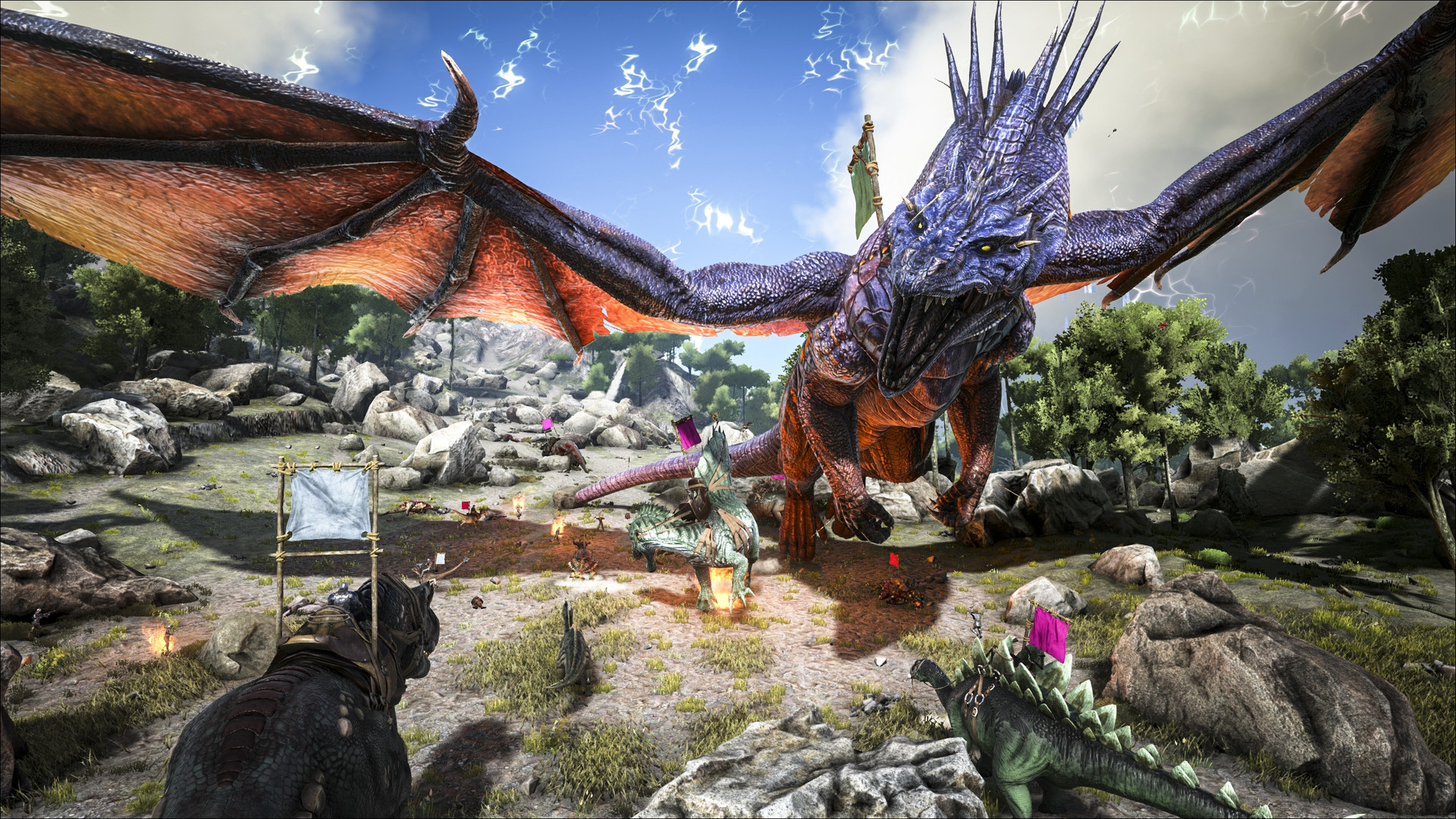 This MMO survival game is Ark but you play as a dinosaur