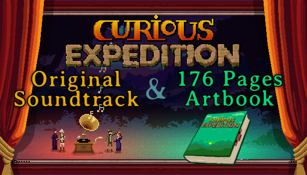 Curious Expedition OST & Artbook Steam capsule image