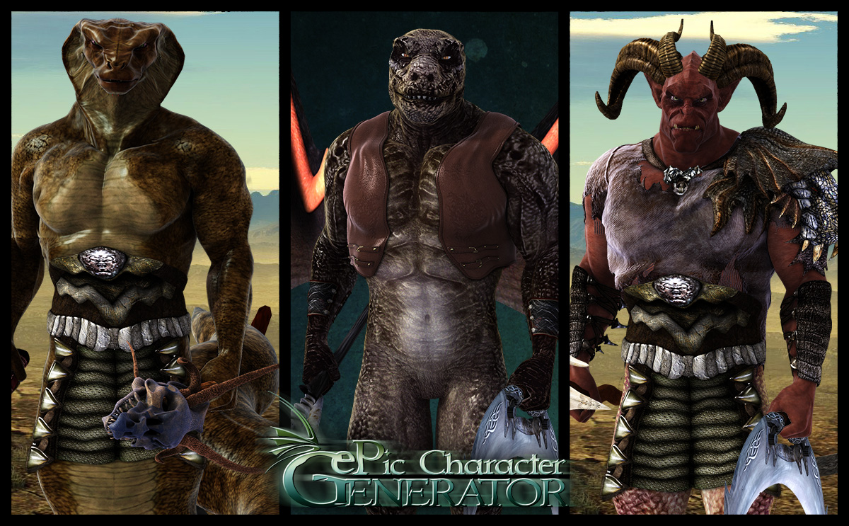 ePic Character Generator on Steam