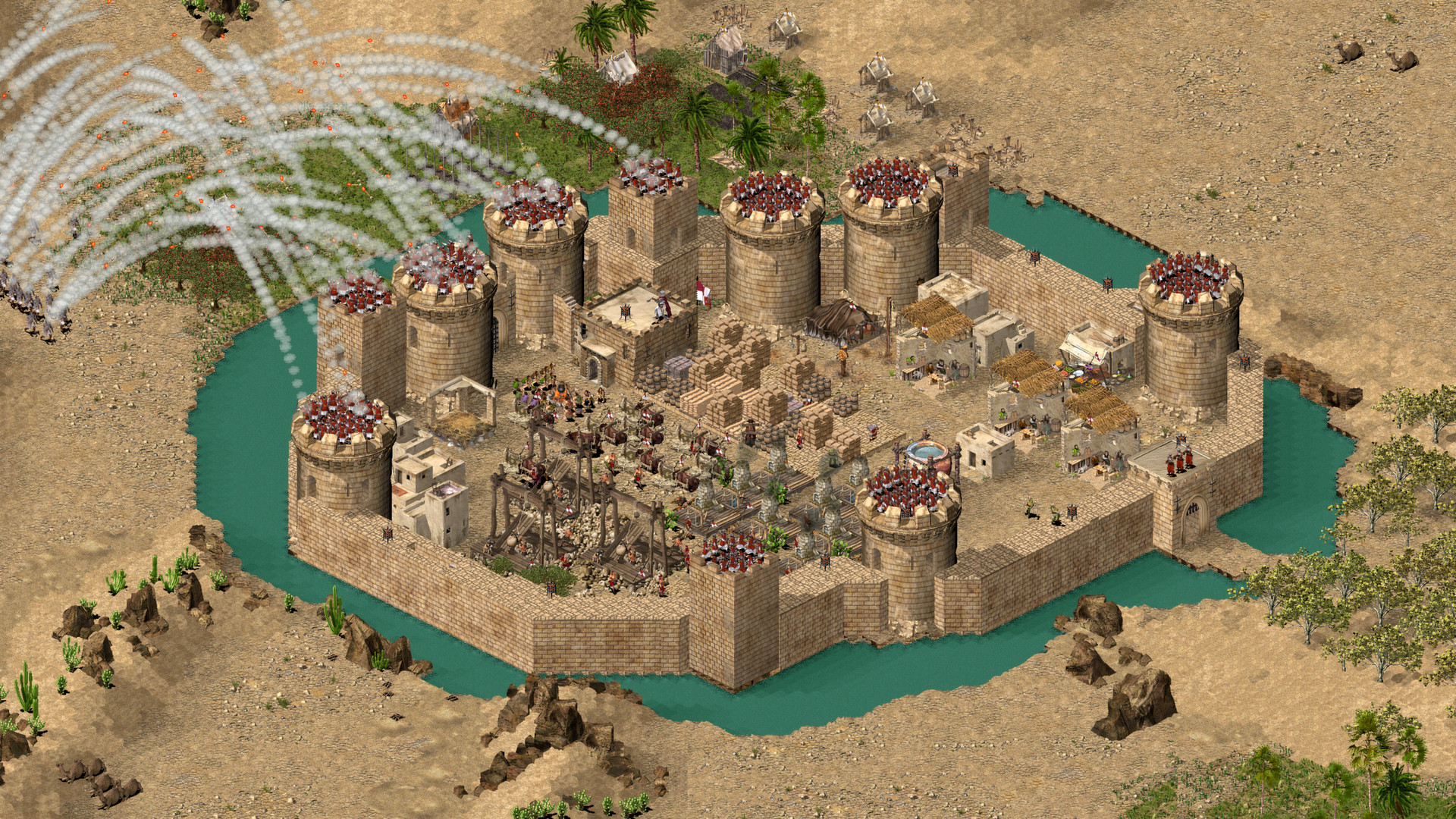 Save 80% on Stronghold Crusader HD on Steam