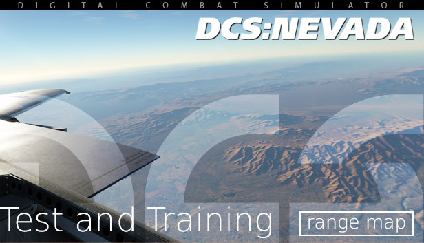 DCS: NEVADA Test and Training Range Map Steam capsule image