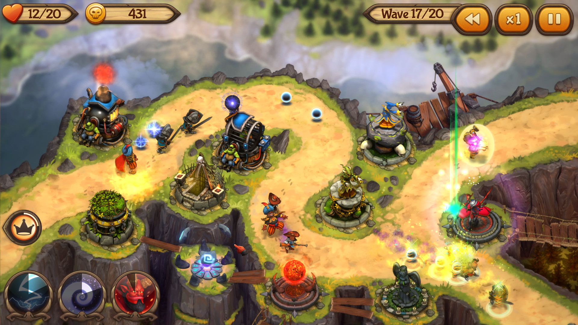 Evil Defenders: Tower Defense Game (PC) 