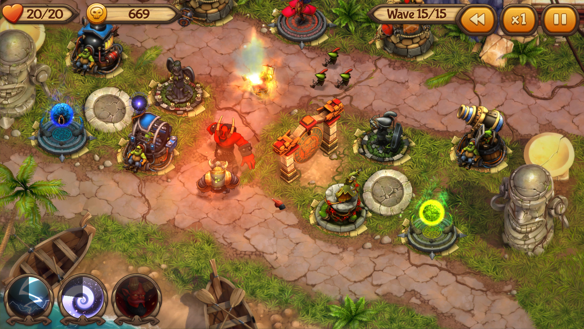 Evil Defenders: Tower Defense Game (PC) 