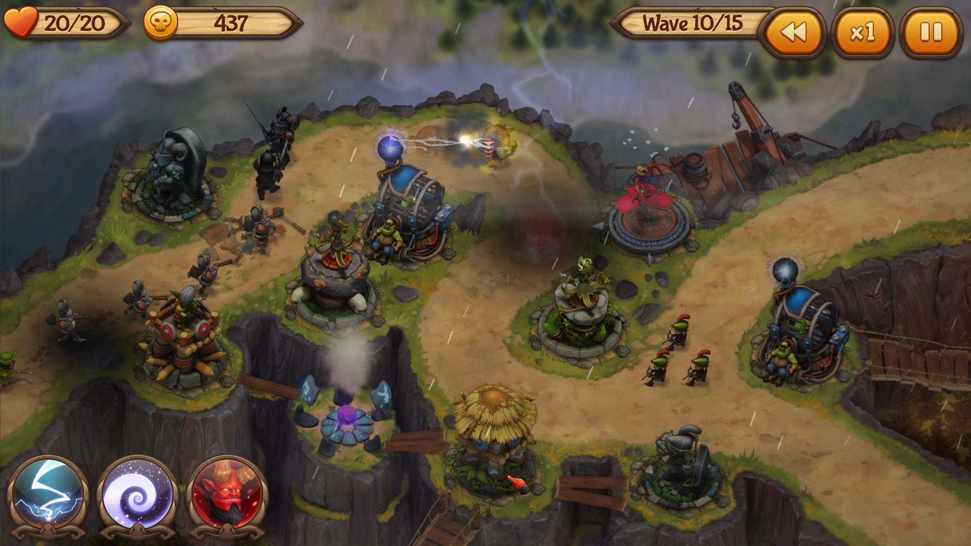 Evil Defenders: Tower Defense Game (PC) 