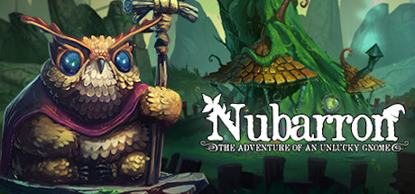 Nubarron : The adventure of an unlucky gnome Header