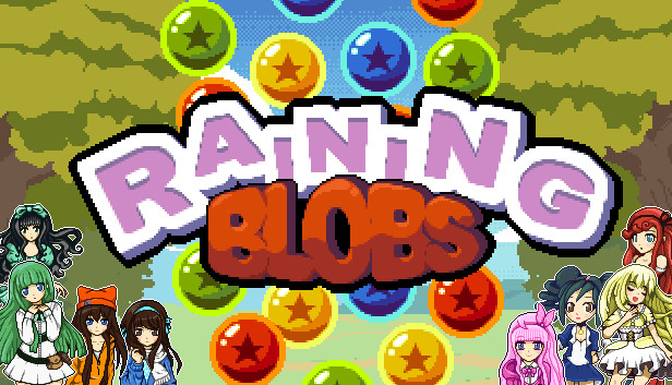 Raining Blobs Steam capsule image