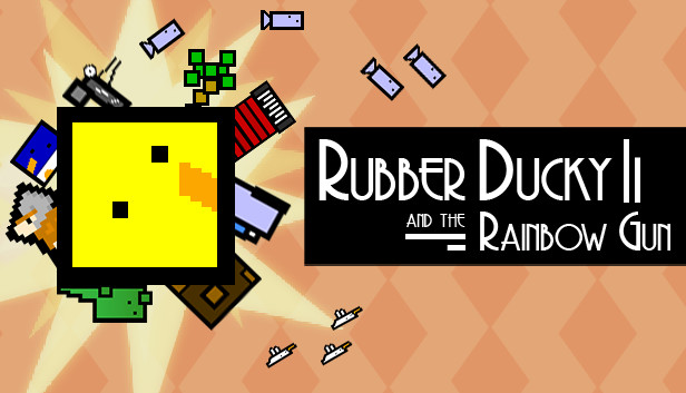 Rubber Ducky and the Rainbow Gun Steam capsule image