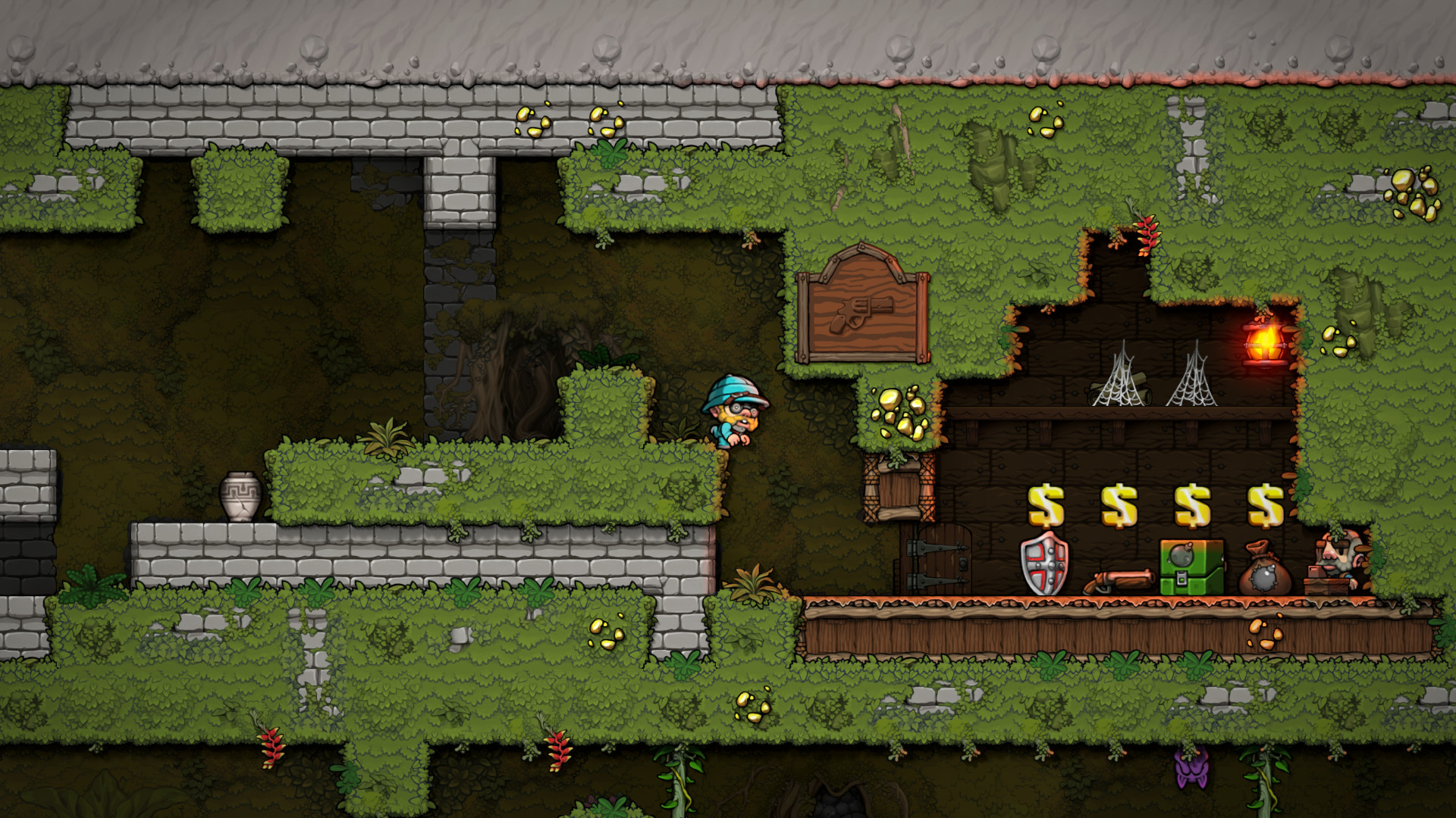 8 Bit Horse: Spelunky