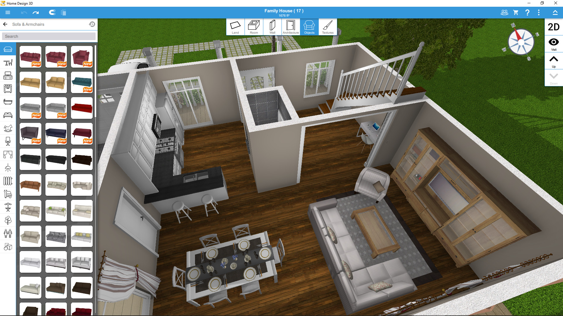 Home Design 3d 1Casa Brasileira!! 