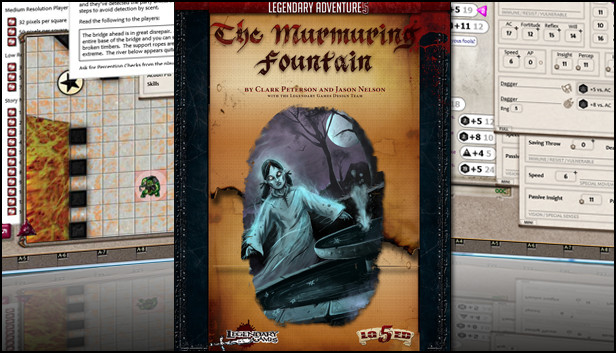 Fantasy Grounds - 5E: The Murmuring Fountain Steam capsule image