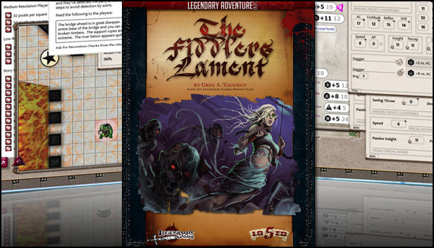 Fantasy Grounds - 5E: The Fiddler's Lament Steam capsule image