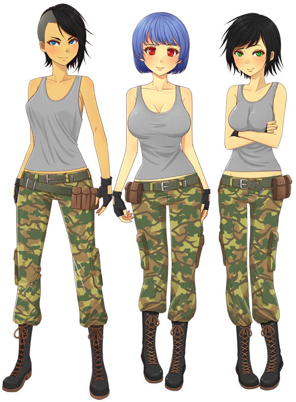 Anime Soldier Girl Nude | Niche Top Mature