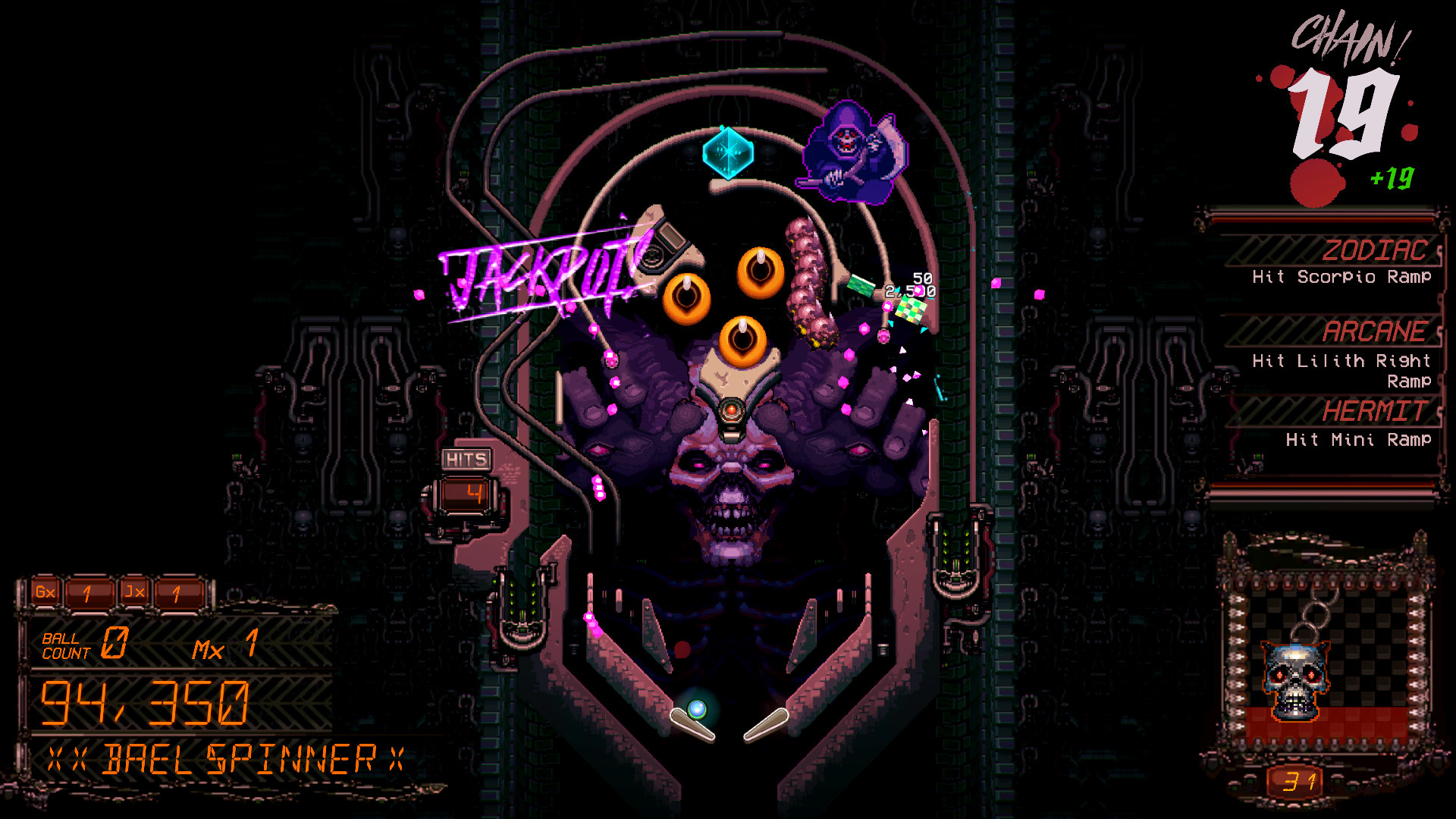 Demon's Tilt PS4 - Édition Limited Run Neuve Et Scellée