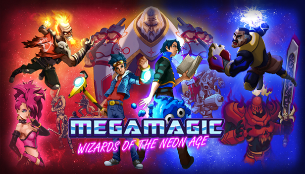 Megamagic: Wizards of the Neon Age Steam capsule image