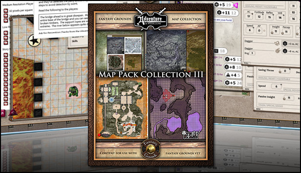 Fantasy Grounds - AAW Map Pack Vol 3 Steam capsule image
