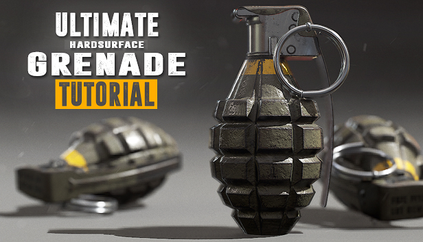 Ultimate Grenade Tutorial - Hardsurface 3D Course Steam capsule image