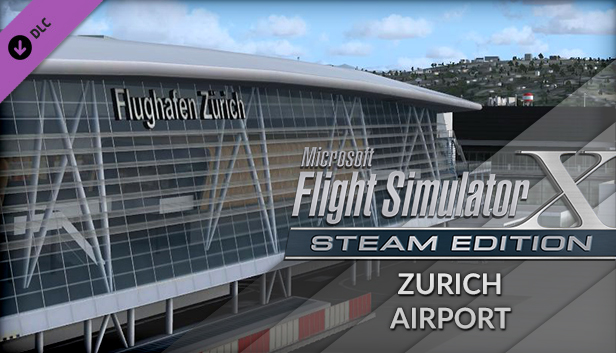 FSX: Steam Edition - Zurich Airport Add-On Steam capsule image