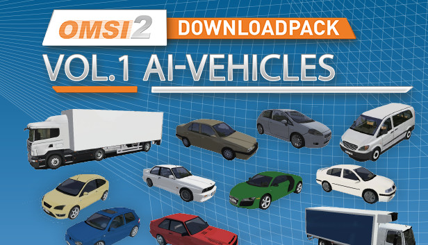 OMSI 2 Add-on Downloadpack Vol. 1 - KI-Fahrzeuge Steam capsule image