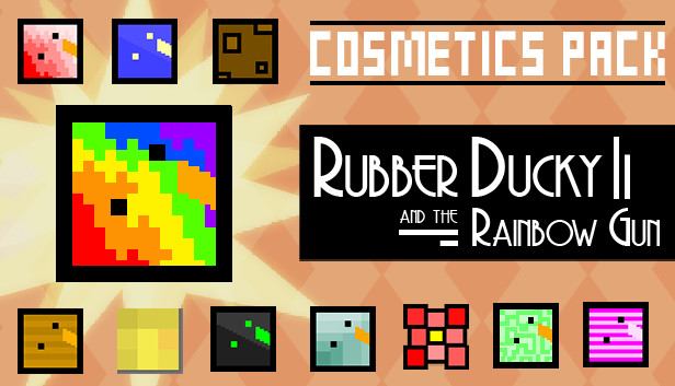 Rubber Ducky and the Rainbow Gun - Gigantic Cosmetic Pack! Steam capsule image