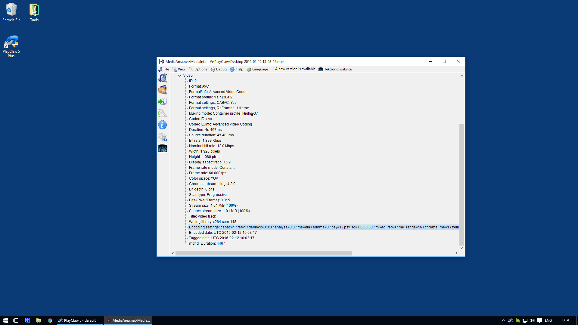PlayClaw 5 - H.264/AVC Software Encoder В Steam