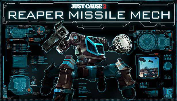 Just Cause™ 3 DLC: Reaper Missile Mech Steam capsule image
