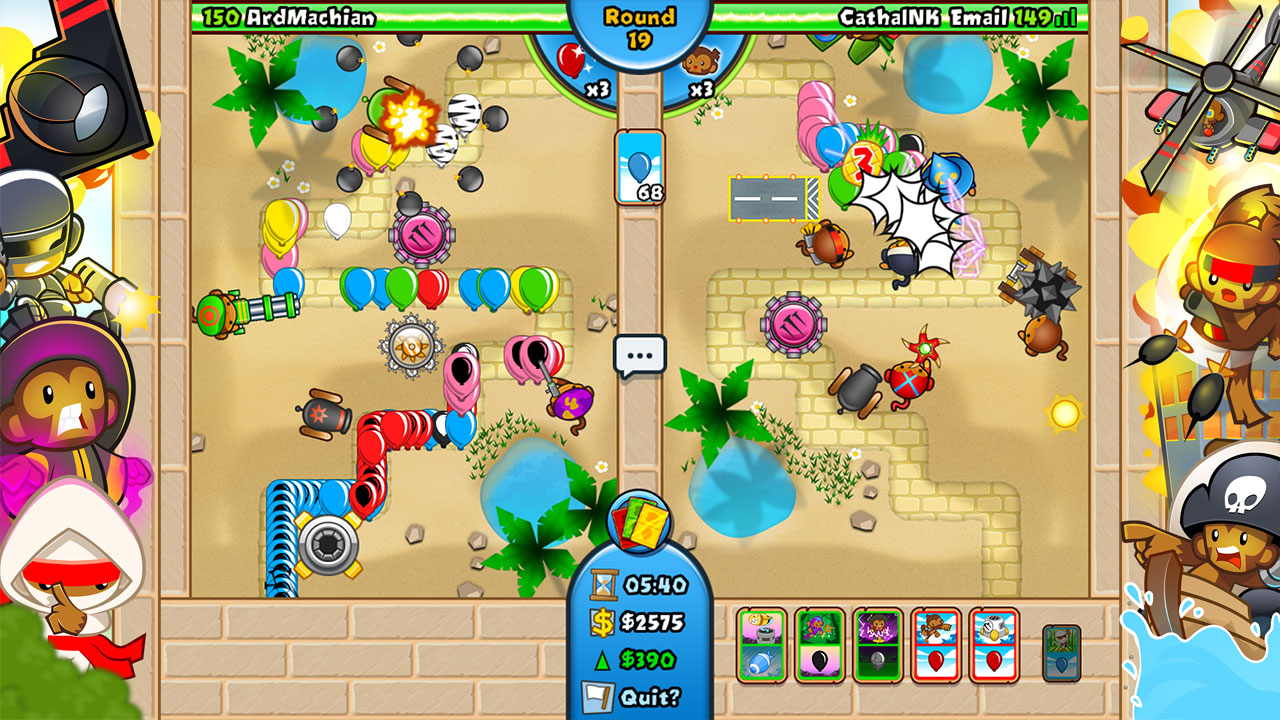 Bloons Tower Defense games 