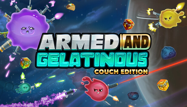 Armed and Gelatinous: Couch Edition Steam capsule image
