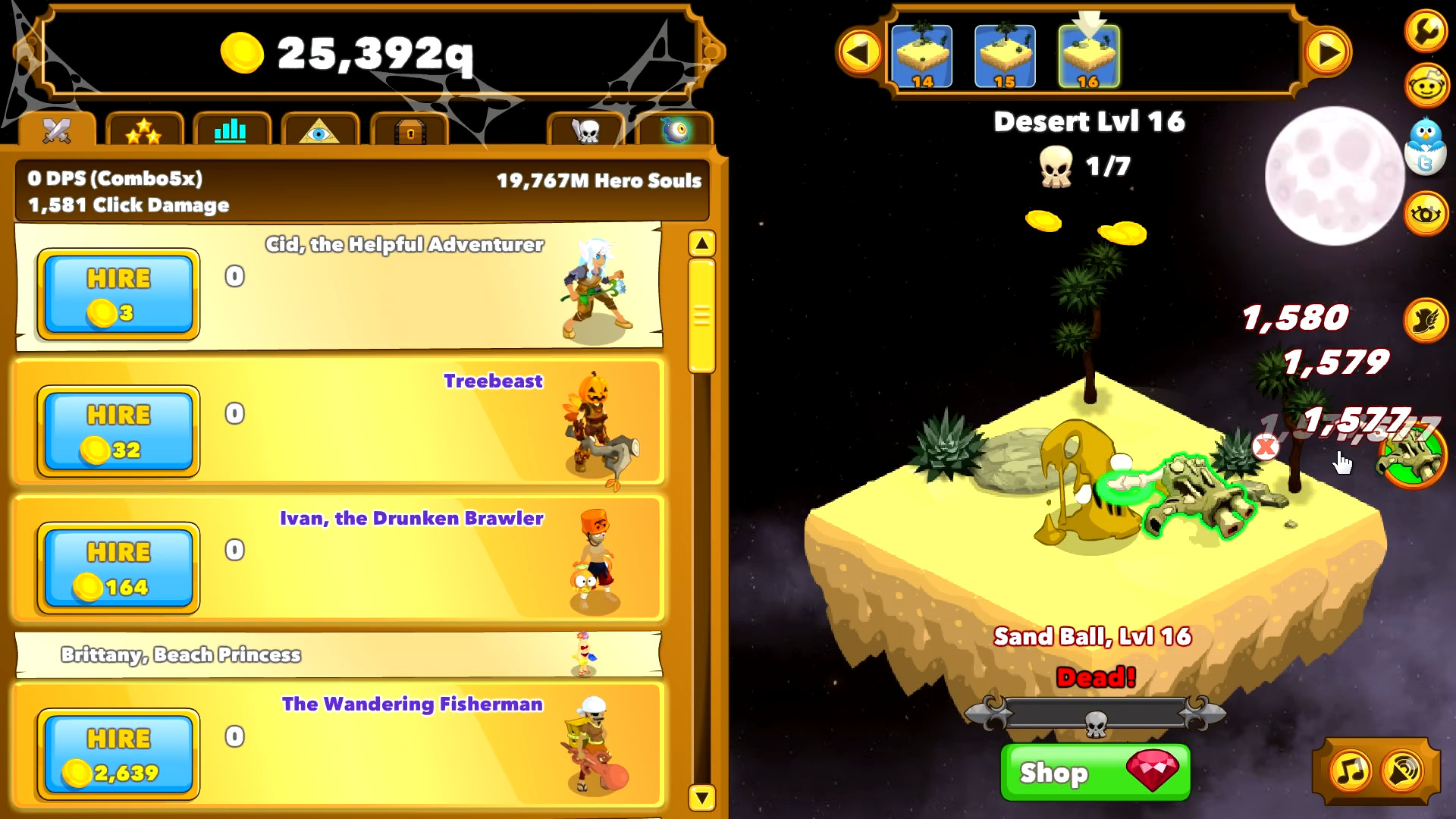 Clicker heroes on Android during Halloween : r/ClickerHeroes