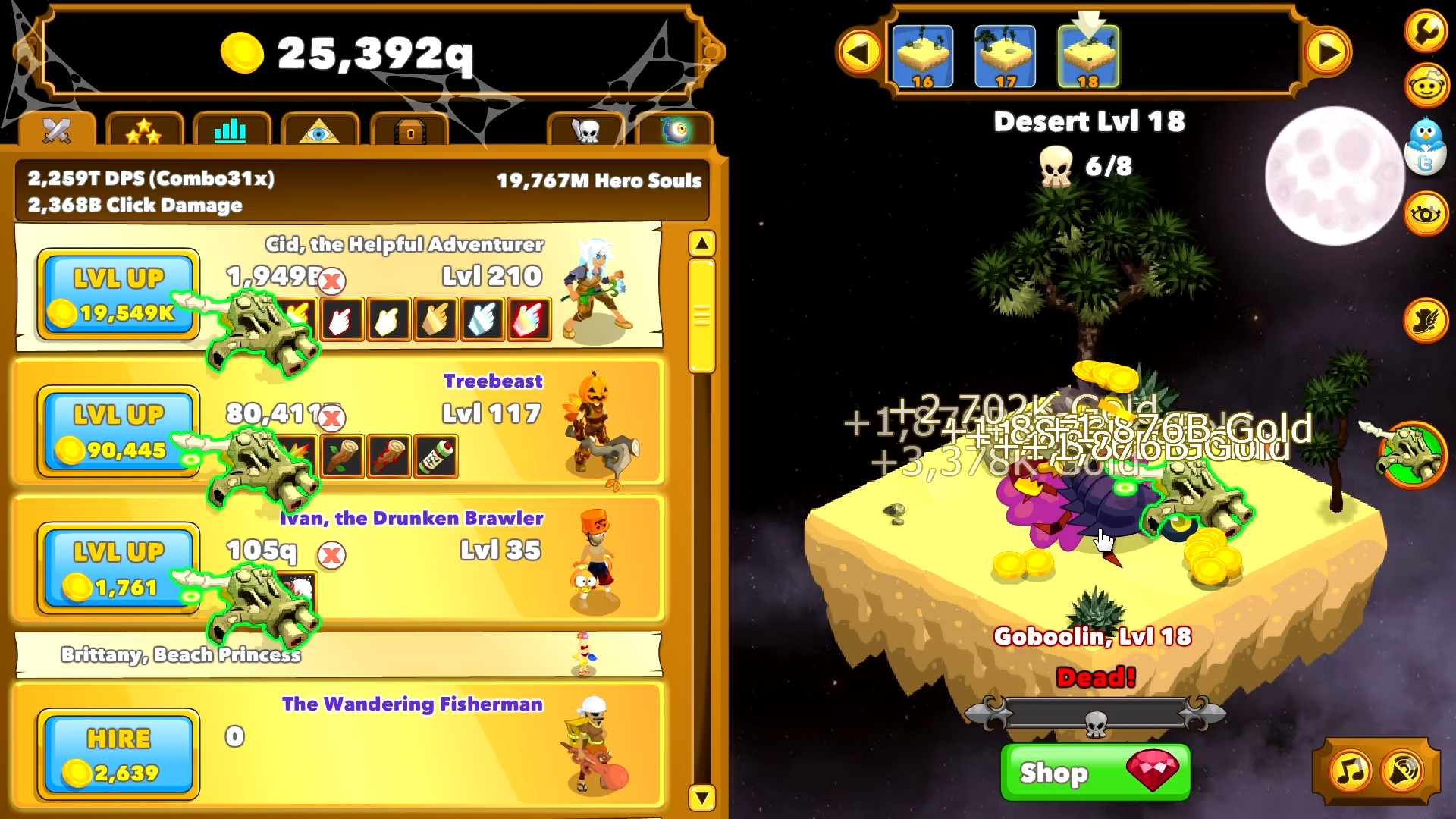 Clicker Heroes: Zombie Auto Clicker on Steam