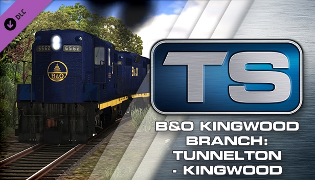 Train Simulator: B&O Kingwood Branch: Tunnelton - Kingwood Route Add-On Steam capsule image