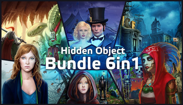 Hidden Object 6-in-1 bundle