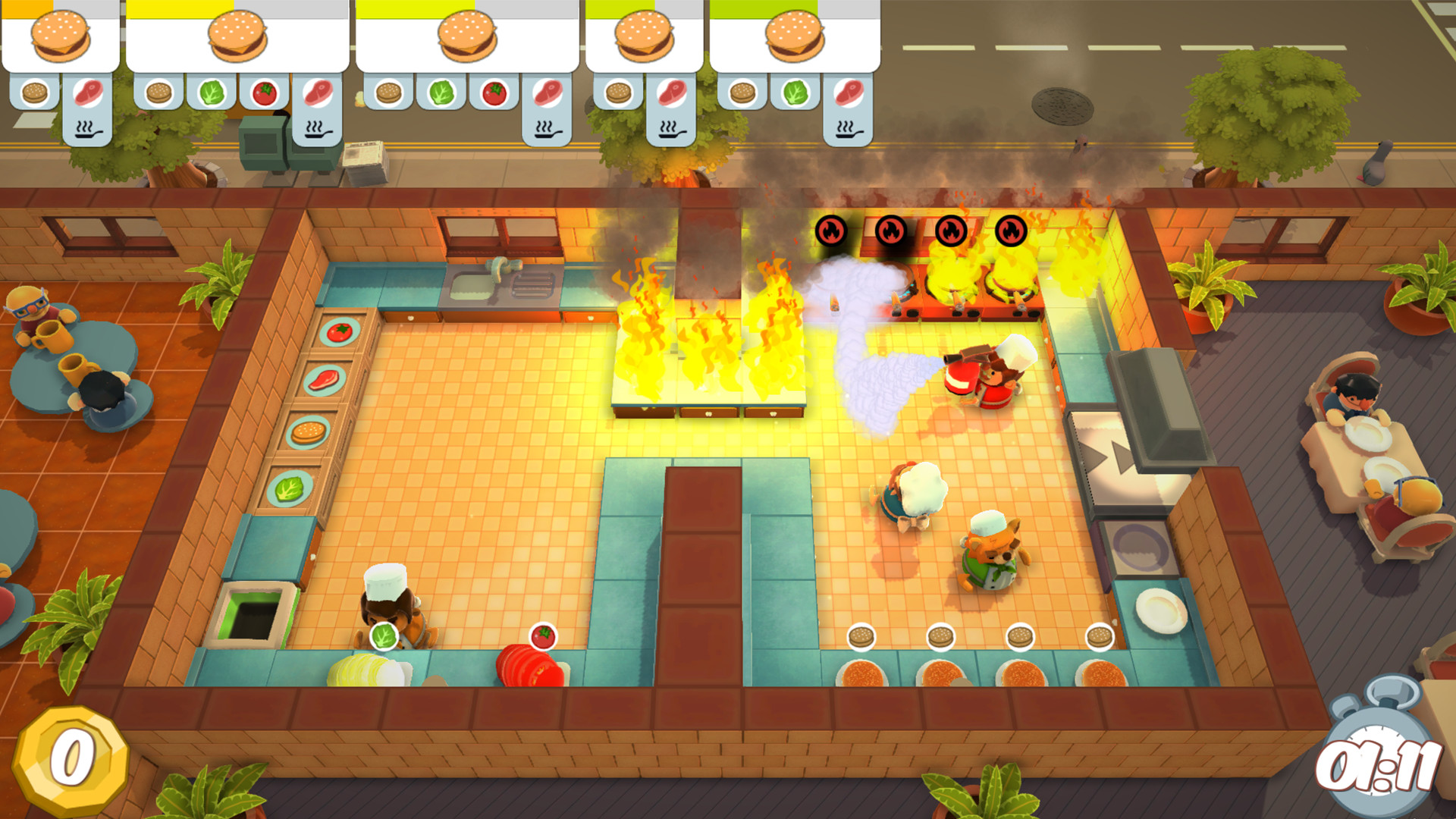 How To Crossplay Overcooked 2 Steam and Epic (Very EASY!) 