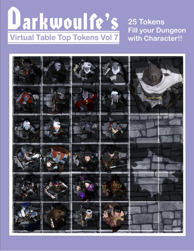 Fantasy Grounds - Top-Down Tokens - Darkwoulfe's Token Pack Vol 7 on Steam