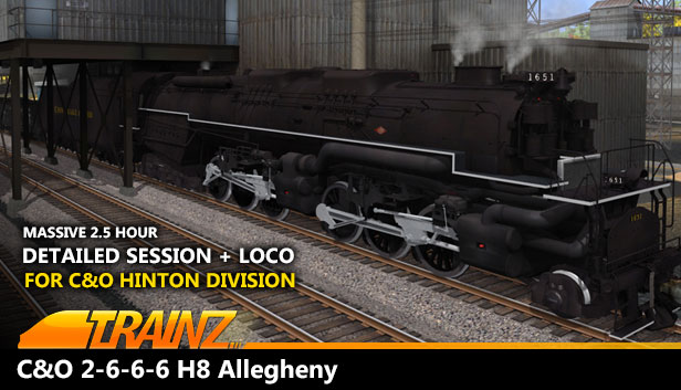 TANE DLC: C&O 2-6-6-6 H8 - New River Mining Coal Run Steam capsule image