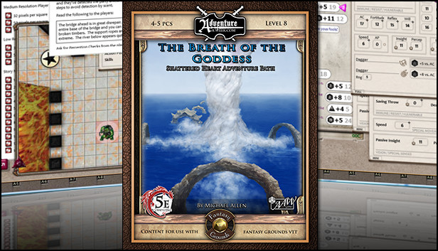Fantasy Grounds - 5E: Shattered Heart Adventure Path (5E): The Breath of Life Steam capsule image