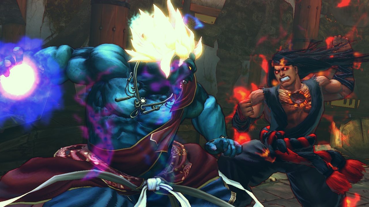 Ultra Street Fighter IV - Evil Ryu vs Akuma by WarGamesOfficial on