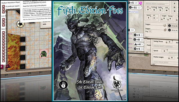 Fantasy Grounds - 5E: Fifth Edition Foes Steam capsule image