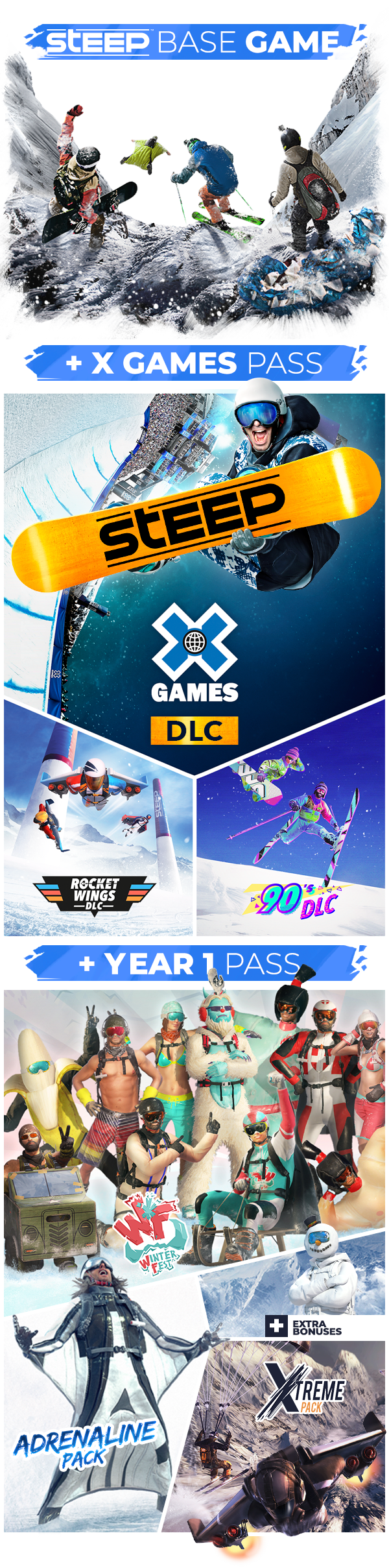 Steep - Season Pass - PC - Compre na Nuuvem