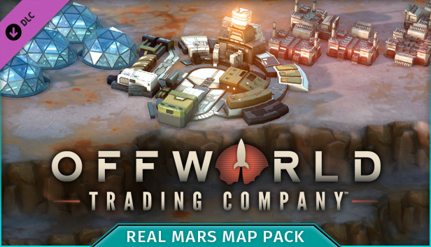 Offworld Trading Company - Real Mars Map Pack DLC Steam capsule image