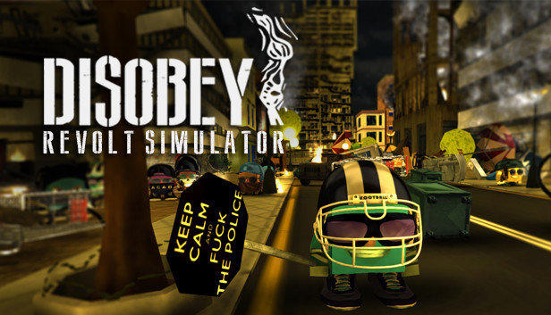 Disobey - Revolt Simulator Steam capsule image