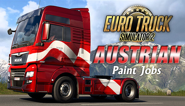 Euro Truck Simulator 2 - Austrian Paint Jobs Pack Steam capsule image